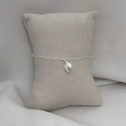 PULSEIRA CORAÇAO CHEIO PENDURADO