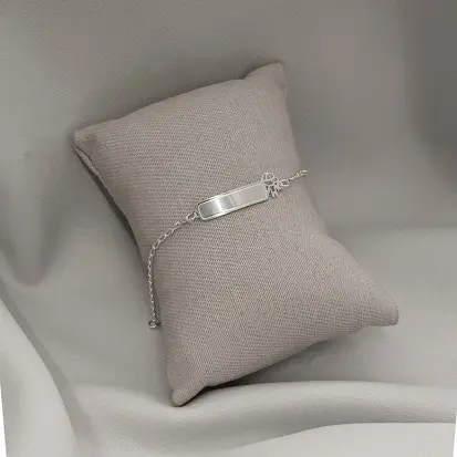 PULSEIRA PLAQUINHA MENINO INFANTIL
