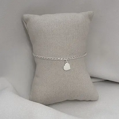 PULSEIRA INFANTIL CORAÇAO CHAPINHA PEND