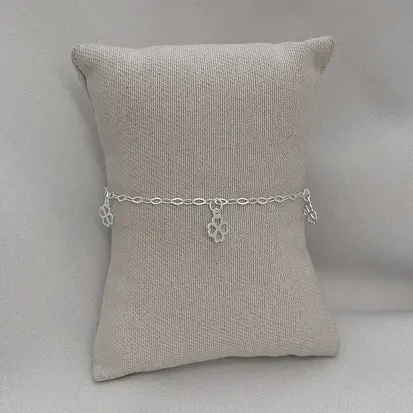 PULSEIRA 5 TREVOS VAZADOS PENDURADOS