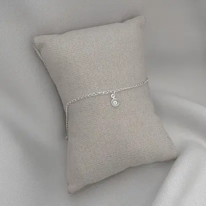 PULSEIRA INFANTIL 1 ZIRCÔNIA CRISTAL PEND