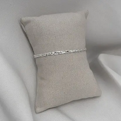 PULSEIRA TRANÇADA BRILHANTE