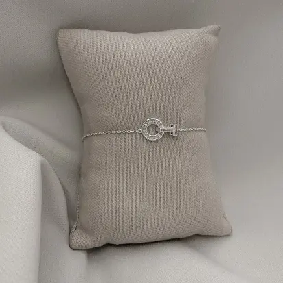 PULSEIRA CIRCULO TRAÇO LATERAL ZIRCONIA