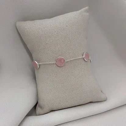 PULSEIRA PEDRA NATURAL REDONDA GRUMET
