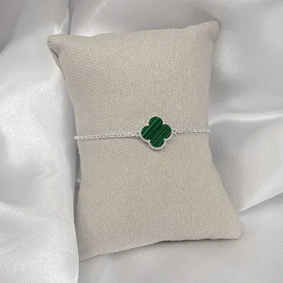PULSEIRA VAN CLEEF QUARTZO VERDE