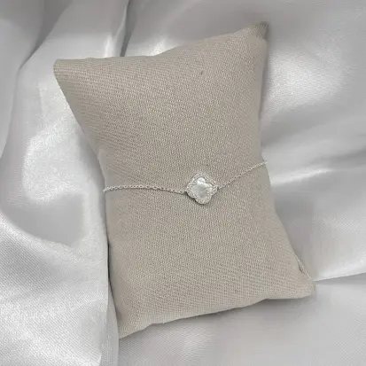 PULSEIRA VAN CLEEF P MADREPÉROLA DETALHE CRAVEJADO