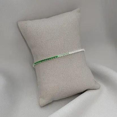 PULSEIRA RIVIERA DEGRADÊ VERDE 2MM