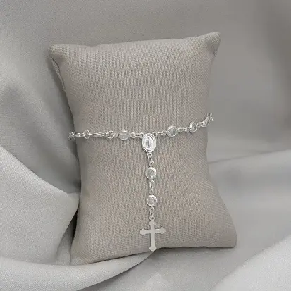 PULSEIRA TERÇO ZIRCÔNIAS CRISTAL